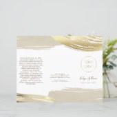 Brochure voor goudverfpenseel (Staand voorkant)