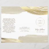 Brochure voor goudverfpenseel (Voorkant)