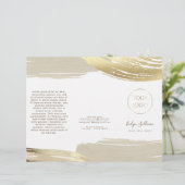 Brochure voor goudverfpenseel (Staand voorkant)