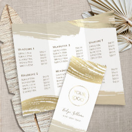 Brochure voor goudverfpenseel