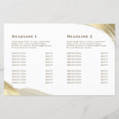 Brochure voor goudverfpenseel (Achterkant)