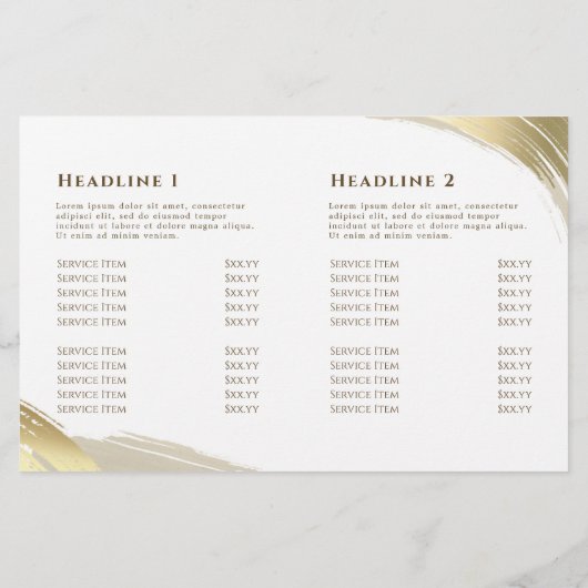 Brochure voor goudverfpenseel (Achterkant)