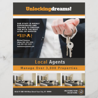  brochure voor Realty voor onroerend goed