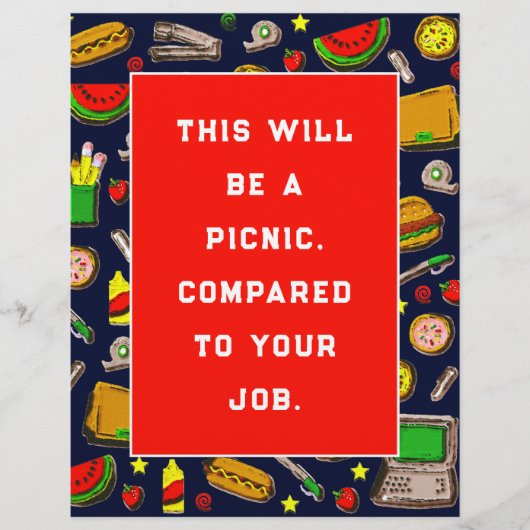 Brochure voor zomerfeest (Voorkant)