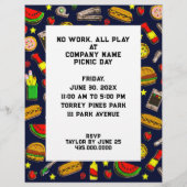 Brochure voor zomerfeest (Achterkant)