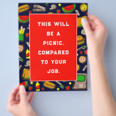 Brochure voor zomerfeest (Hand)