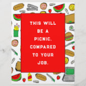 Brochure voor zomerfeest (Voorkant)