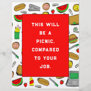 Brochure voor zomerfeest