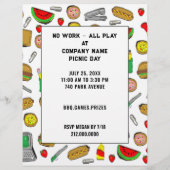 Brochure voor zomerfeest (Achterkant)