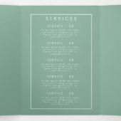 Brochure Wildflower Meadow Drieluik Programma (Binnenkant midden)