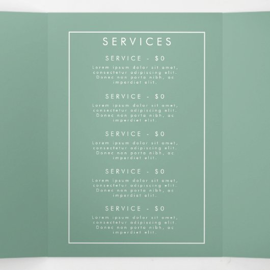 Brochure Wildflower Meadow Drieluik Programma (Binnenkant midden)