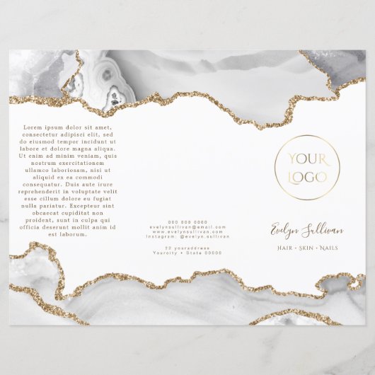 brochure witte agate (Voorkant)