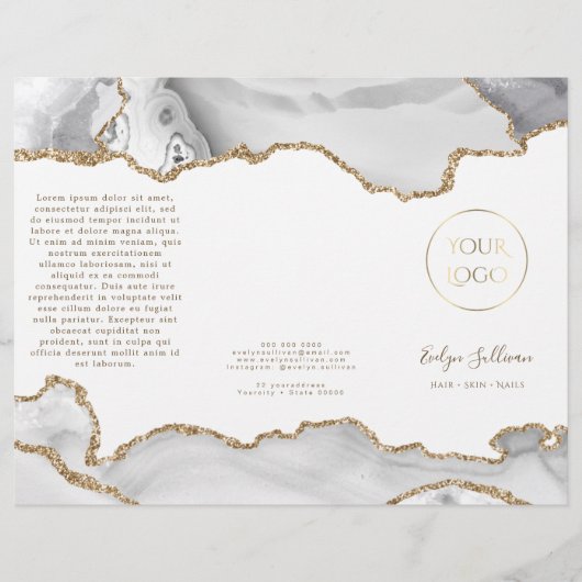 brochure witte agate (Voorkant)