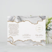 brochure witte agate (Staand voorkant)