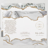 brochure witte agate (Voorkant / Achterkant)