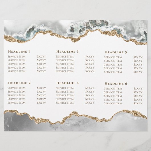 brochure witte agate (Achterkant)