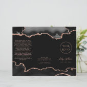 brochure zwarte haarstaart (Staand voorkant)