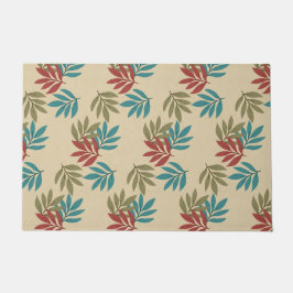 Brochures in kleur Groen, Blauwgroen, Rood Deurmat