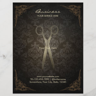  brochures over Damask Hair Salon