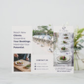 Brochures over professionele marketingevenementen (Staand voorkant)