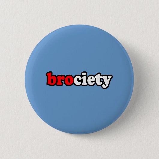 BROCIETY RONDE BUTTON 5,7 CM (Voorkant)