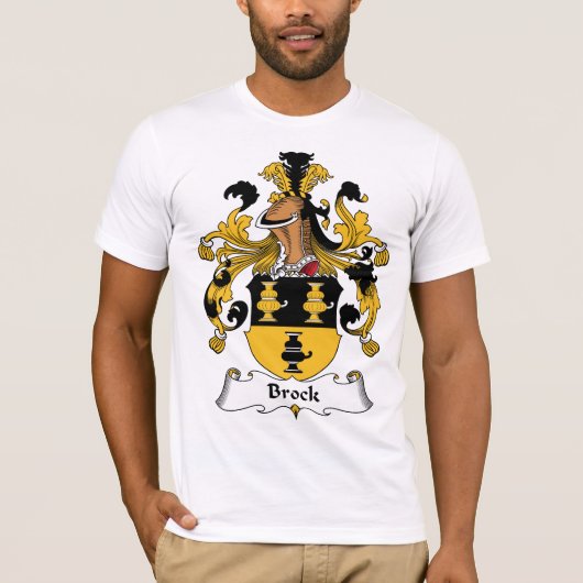 Brock Family Crest T-shirt (Voorkant)