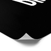 Brock n Roll Grappig Veggie Broccoli Pun Dark BG Poster (Hoek)