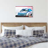 Brock VL Group A Commodore Wrapped Canvas Afdruk (Insitu (Slaapkamer))