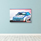 Brock VL Group A Commodore Wrapped Canvas Afdruk (Insitu (Houten vloer))