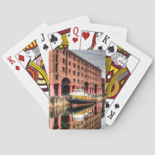 Brocklebank Tug Boat Albert Dock Pokerkaarten