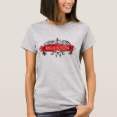 Brockton Book Stamp Dames T-shirt (Voorkant)
