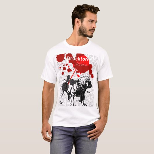 Brockton Boxers Splash T-shirt (Voorkant volledig)