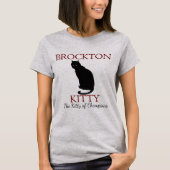 Brockton Kat Dames T-shirt (Voorkant)