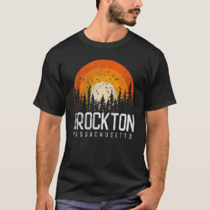 Brockton Massachusetts MA 80s Retro 90s T-shirt