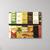 Brockton Matchbooks Canvas Afdruk (Voorkant)