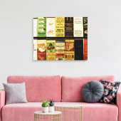 Brockton Matchbooks Canvas Afdruk (Insitu (Woonkamer))