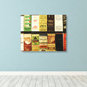 Brockton Matchbooks Canvas Afdruk (Insitu (Houten vloer))