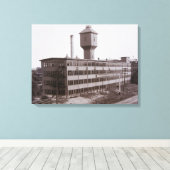 Brockton schoen & laars canvas afdruk (Insitu (Houten vloer))