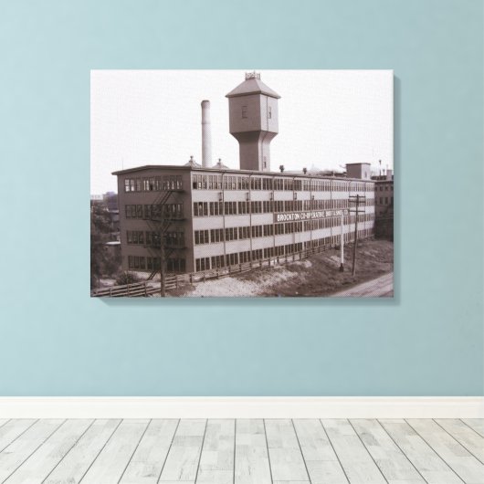 Brockton schoen & laars canvas afdruk (Insitu (Houten vloer))