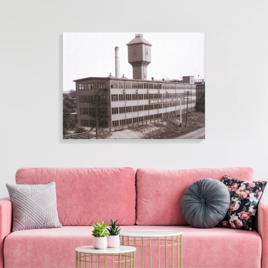 Brockton schoen & laars canvas afdruk (Insitu (Woonkamer))