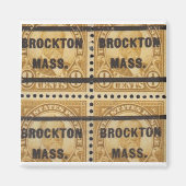 Brockton Stamp Magnet 1 (Voorkant)