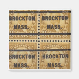 Brockton Stamp Magnet 1