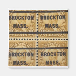 Brockton Stamp Magnet 1