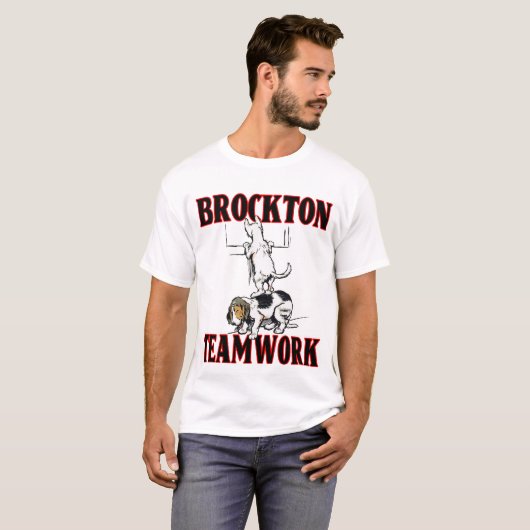 Brockton Teamwork T-shirt (Voorkant volledig)