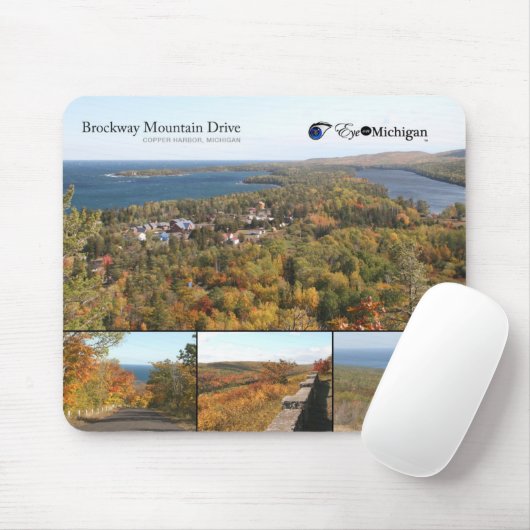 Brockway Mountain Drive - Copper Harbour Muismat (Met muis)