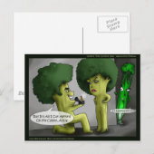 Brocolli Bruid Grappige Kaarten T-shirts Mokken &  (Voorkant / Achterkant)