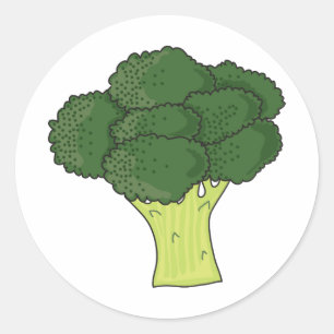 Brocolli Ronde Sticker