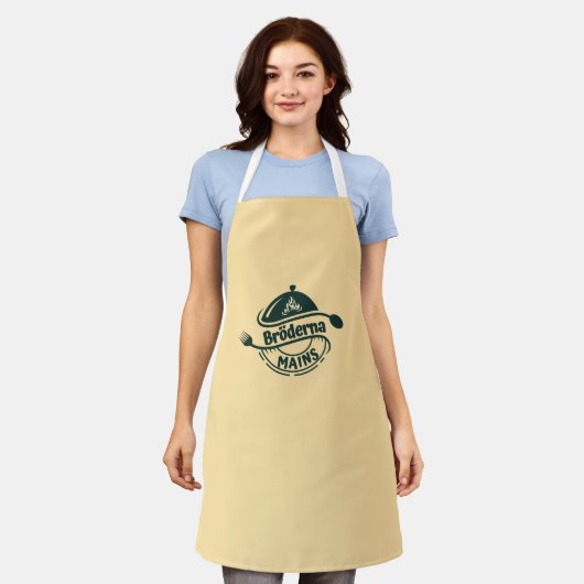 Bröderna Mains Schort (Gedragen)