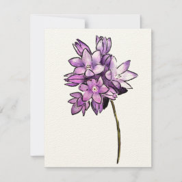 Brodiaea Flower Kaart