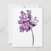 Brodiaea Flower Kaart (Voorkant)